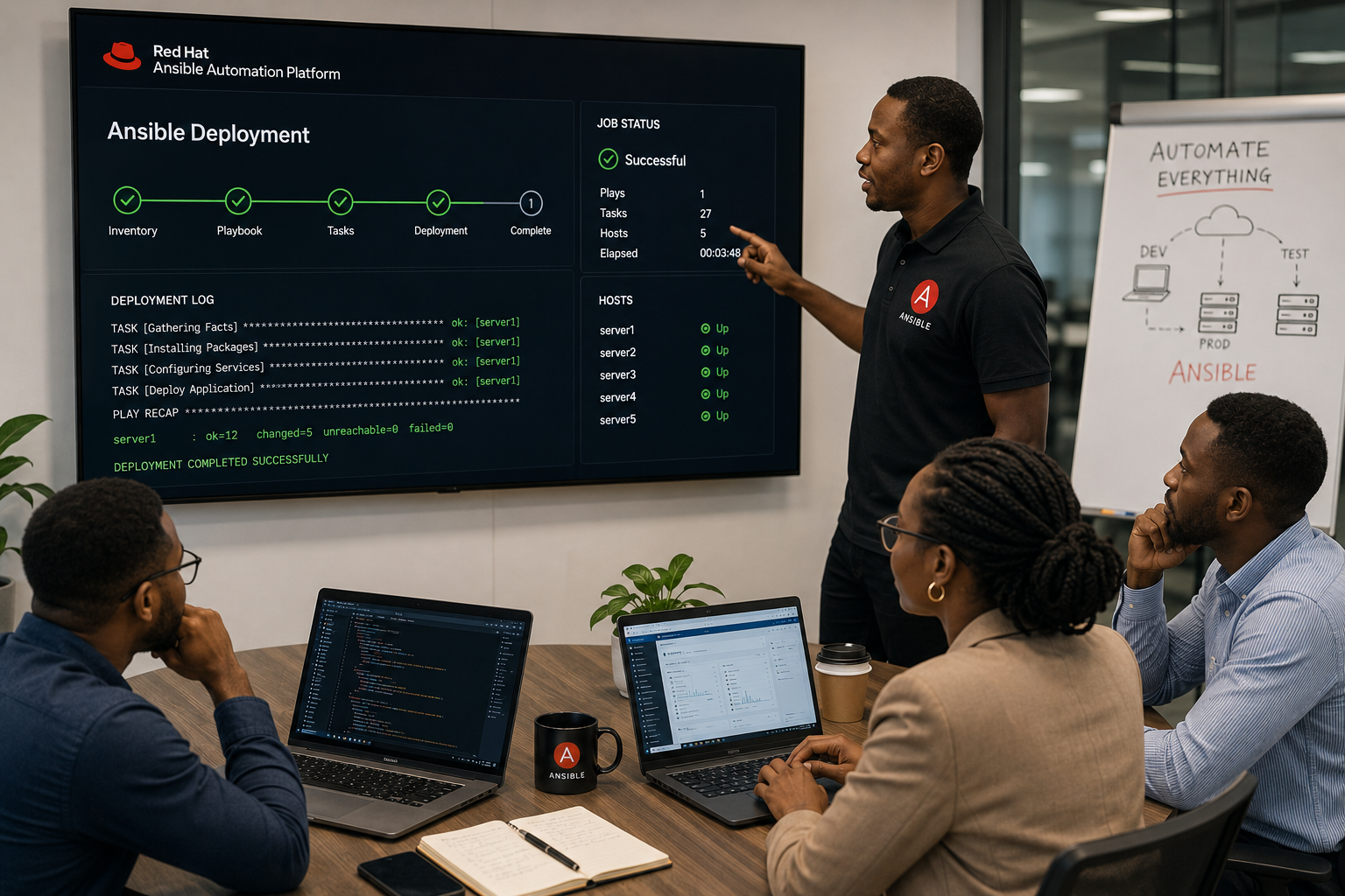 Ansible Deployment Case Study: Managing Growth Infrastructure in the Banking Industry